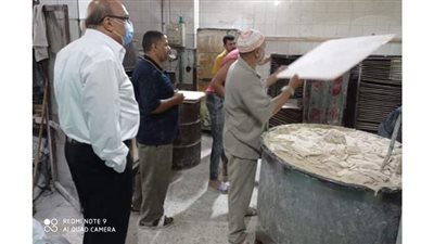 وكيل مديرية تموين الاسكندرية يقود حملة على المخابز