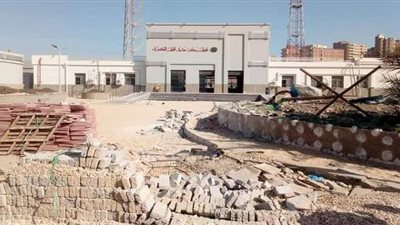 رئيس مدينة المحلة يتفقد أعمال التطوير بميدان ومحطة السكة الحديد