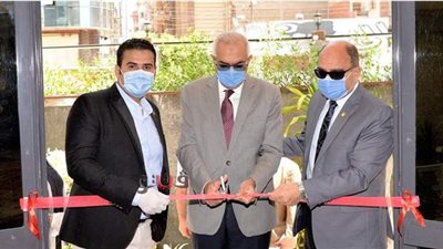 ٢٢ صورة ترصد مراسم افتتاح أعمال تطوير مركز دار الضيافة والمؤتمرات بجامعة المنصورة