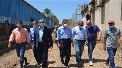 محافظ الغربية يوجه بسرعة الانتهاء من أعمال المنطقة الصناعية بالمحلة
