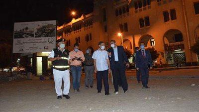 جولة لمحافظ الغربية لتفقد مرفق النقل الداخلي وأعمال تطوير ميدان المحطة