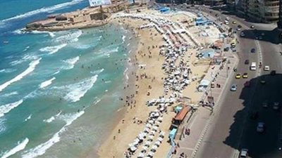خريطة شواطئ الإسكندرية.. ٦١ مغلقا و٤ مفتوحين