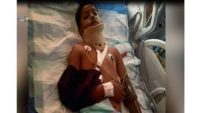 نقل طفل مخبز أسوان للقاهرة بسيارة إسعاف مجهزة