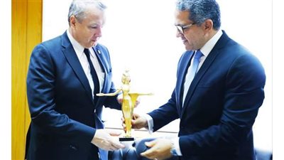 وزير الآثار يستقبل سفير المجر بالقاهرة لتوديعه قبل انتهاء مدة خدمته