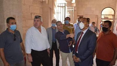 بدء اعمال المرحلة الثانية من تطوير منطقة دير جبل الطير بمركز سمالوط بالمنيا | صور