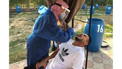 بيراميدز يجري مسحة كورونا قبل مباراة سموحة 