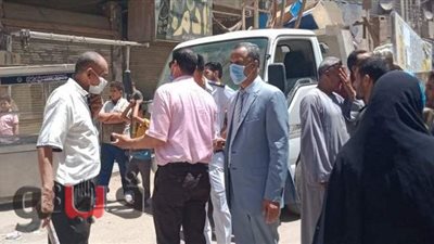 حملة مكبرة تزيل 500 حالة إشغالات وتحرر 15 محضر بيئة في بني سويف