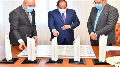 10 معلومات عن تطورات العمل بالعلمين الجديدة تنفيذاً لتكليف الرئيس