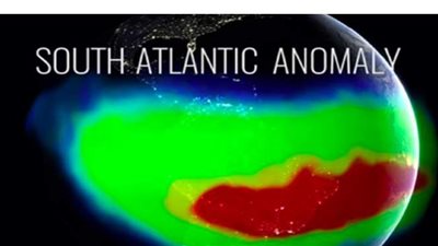 ناسا تعلن  عن توسع منطقة عملاقة في السماء فوق أمريكا الجنوبية