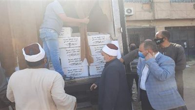 أوقاف الغربية تستقبل 3 طن لحوم أضاحي لتوزيعها علي المستحقين