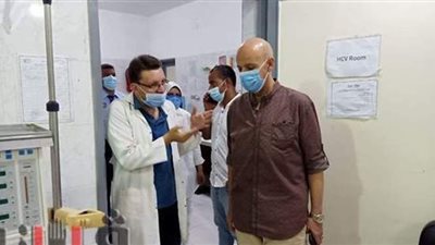 مسعود يفاجئ مستشفى حميات الزقازيق لمتابعة أوجه  الرعاية المقدمة