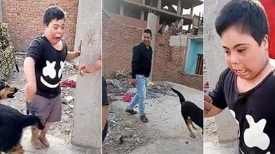 تجديد حبس المتهمين بالتنمر على طفل معاق ذهنيا وترويعه بكلب في إمبابة
