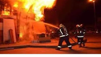 وفاة سيدة وإصابة آخر في  حريق بقنا