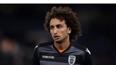 استبعاد عمرو وردة من قائمة باوك لدوري أبطال أوروبا