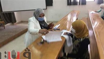 ٦ آلاف ورقة امتحانية حصيلة التصحيح الإلكتروني لامتحانات الدراسات العليا بتربية القناة