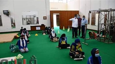 اللجنة العليا المشرفة على اختبارات القدرات بجامعة القناة تتابع سير الامتحانات