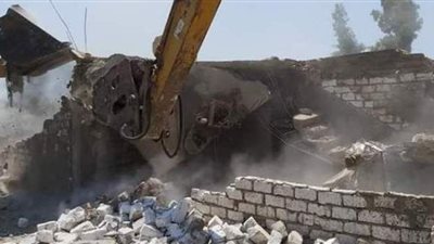 إزالة 3260 مخالفة على الأراضي الزراعية وأملاك الدولة بالغربية