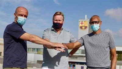 لارسون ينضم لجهاز كومان في برشلونة