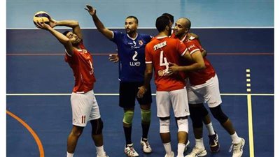 فوز الأهلي على الطيران في مؤجلات دوري الكرة الطائرة