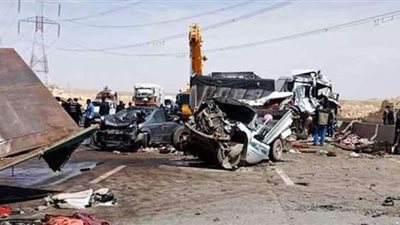 التحريات الأولية: سائق الأتوبيس في حادث الكريمات اضطر للانحراف فاختلت عجلة القيادة في يده