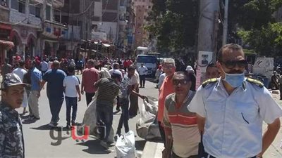 حملات مكثفة لشرطة المرافق والمرور بالإسكندرية| صور