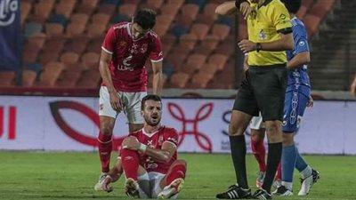 «عبدالحفيظ»: «متولي» يُغادر المستشفى غداً بعد جراحة ناجحة في الرباط الصليبي