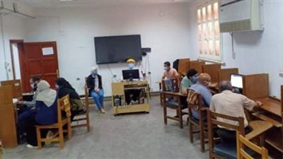 جامعة بني سويف: 130 جهاز كومبيوتر لتسجيل رغبات طلاب المرحلة الاولى