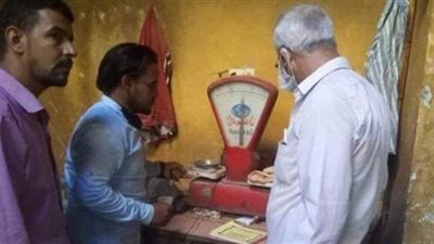 ضبط 100 طن سكر مدعم بدون فواتير خلال حملة تموينية  بالمنيا