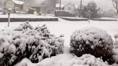 سقوط نادر للثلوج على جنوب شرقي أستراليا