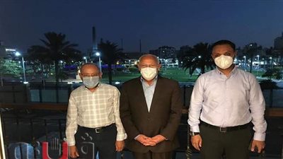 محافظ بورسعيد يلتقى مرشحي جولة الإعادة لانتخابات مجلس الشيوخ