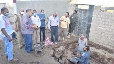 مياه أسيوط تنهي إصلاح خط طرد الوليدية وتعيد الضخ بالمناطق المتأثرة