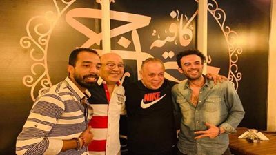 نجوم الفن في حفل افتتاح كافيه حجاج عبد العظيم