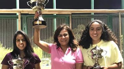 برلمانية تفوز بالمركز الأول سيدات على الجمهورية في بطولة الأطباق المروحية