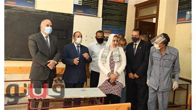 محافظ قنا يتابع استعدادات اللجان لامتحانات الدور الثانى للثانوية العامة | صور