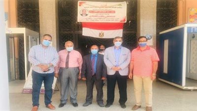 معامل تنسيق جامعة بنها تواصل استقبال الطلاب لتسجيل رغباتهم  | صور