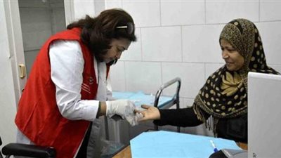 فحص 5476 حالة ضمن مبادرة دعم صحة المراه بمطاى المنيا