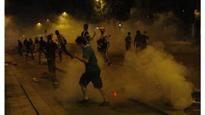 أعمال شغب عنيفة عقب خسارة باريس سان جيرمان | فيديو