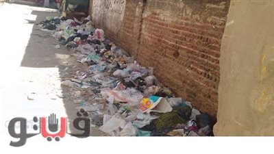 أهالي دشنا يعانون أزمة انتشار القمامة بالشوارع | صور