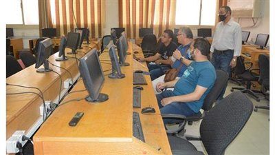 جامعة الفيوم توفر ٨ معامل حاسب آلي لتنسيق الثانوية العامة | صور