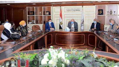 محافظ بني سويف يُسلًم أجهزة حاسب آلي لوحدات حماية الطفولة بالمراكز والمدن