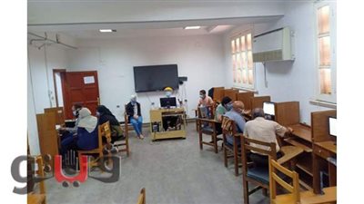 450 طالبا  سجلوا رغباتهم في 3 معامل تنسيق بجامعة بني سويف