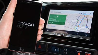 أندرويد أوتو للتوصيل اللاسلكي  فى السيارات
