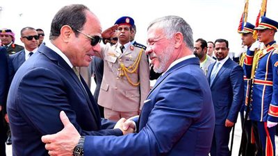 5 معلومات عن قوة العلاقات المصرية الأردنية تزامنا مع قمة الرئيس والملك