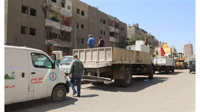 محافظة الجيزة تواصل إخلاء 7 بلوكات بأرض المطار