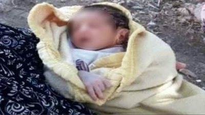 العثور على طفل حديث الولادة ملقى بجوار مسجد في طنطا