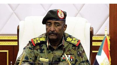 البرهان يطالب الولايات المتحدة برفع اسم السودان من قائمة الدول الراعية للإرهاب