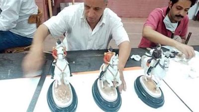 إدارة ترميم  متحف المركبات الملكية تنتهي من تجهيز مجموعة نادرة من القطع الأثرية للعرض