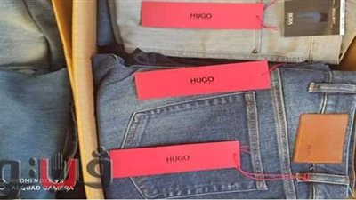 ضبط 500 قطعة ملابس مقلدة بالإسماعيلية | صور