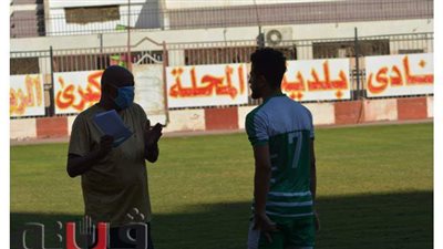 ثنائي بلدية المحلة يعود للتدريبات بعد شفائهما من كورونا | صور