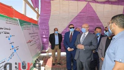 محافظ بني سويف يطالب باطلاعه أولًا بأول على موقف محطة صرف أبوصير